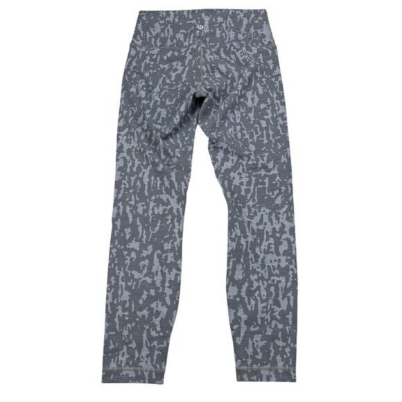 Lululemon Wunder Train Tight 25” High Rise In Heathered Asphalt Grey - Picture 4 of 6